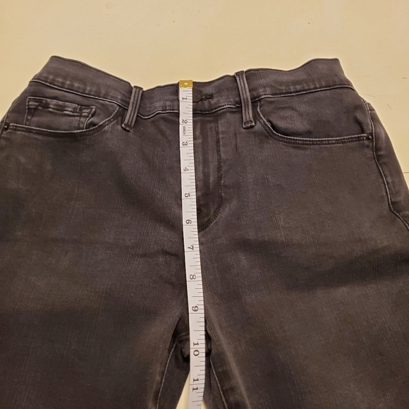 FRAME Le High Skinny Jeans Black Size 28 - Picture 12 of 12